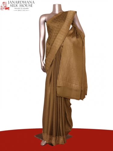 Pure Mysore Crepe Silk Saree